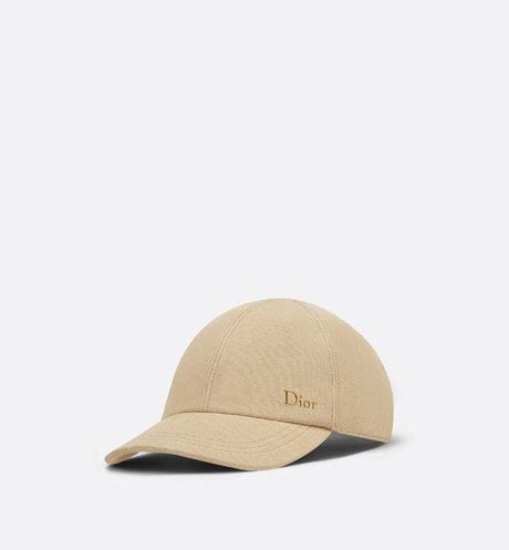 Gorra Dior Algodón beige .